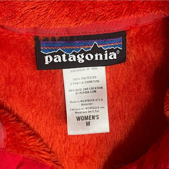 Patagonia Re-Tool Snap-T Fleece Pullover Burnt Orange Size Medium - Picture 4 of 6
